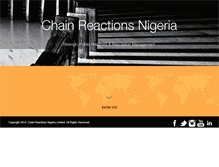 Tablet Screenshot of chainreactionsng.com